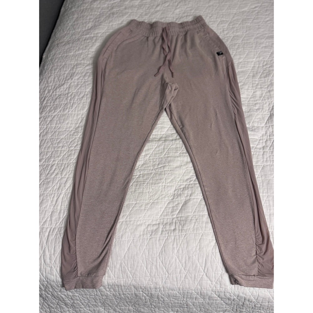 Gymshark Women's Size Medium Pink High‎ Rise Leg Jogger Pants